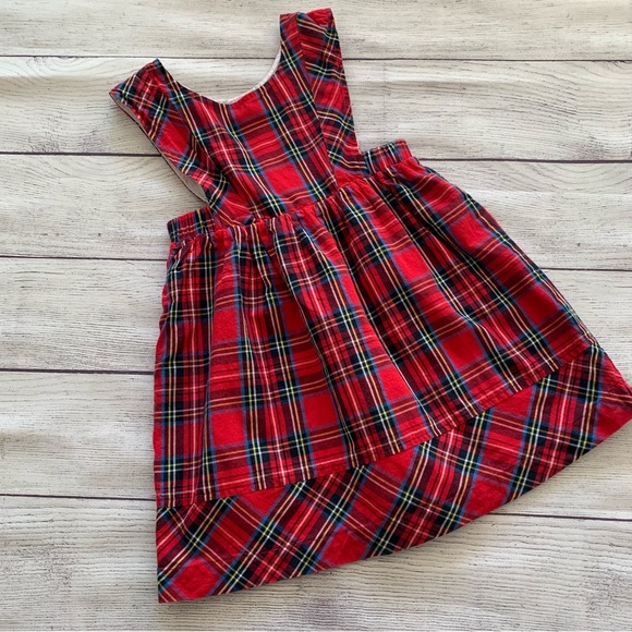 Eyelet & Ivy Tartan Plaid Jumper Size 3 - Picture 1 of 8